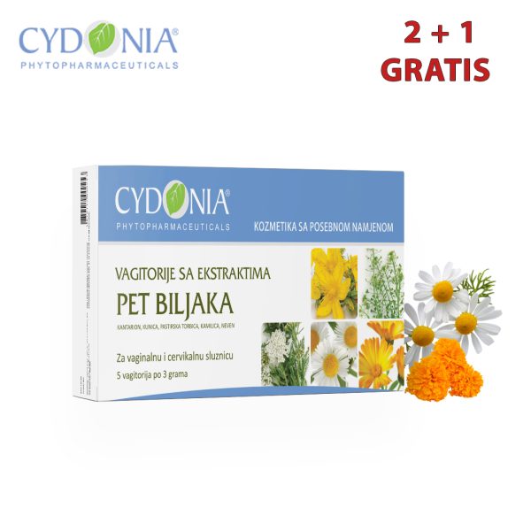 VAGITORIJE SA EKSTRAKTOM PET BILJAKA – PRIRODNA REGENERACIJA I OBNOVA SLUZNICE